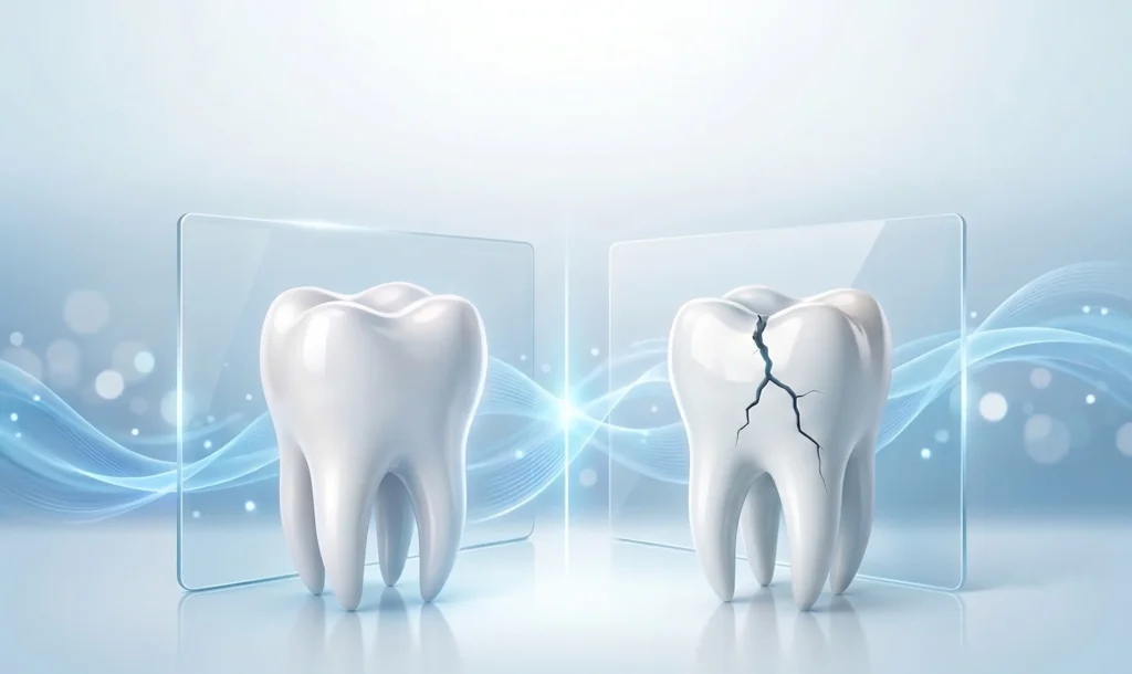 Do Crack teeth heal?